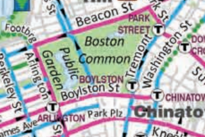 Bike Routes of Boston